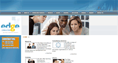 Desktop Screenshot of edgeconsultingltd.com
